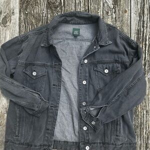 Men's Gray Denim Jacket